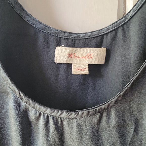 Revelle starry night marine silk shell. XL (fits like L). - Picture 2 of 3